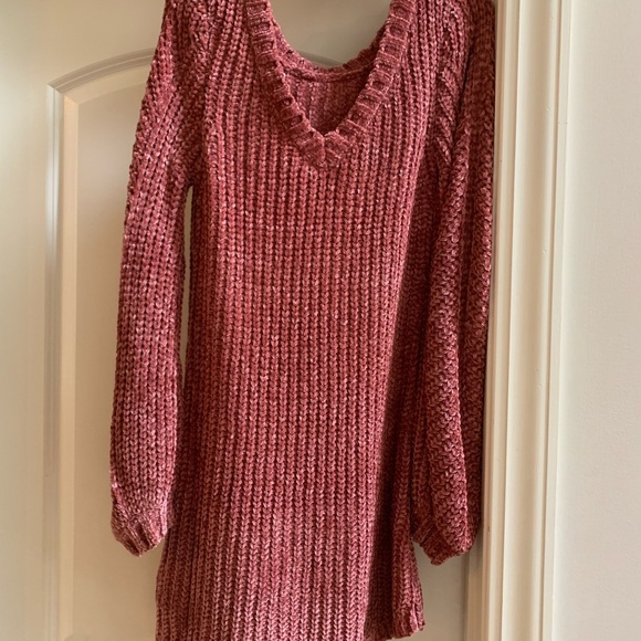 Somedays Lovin’ chenille Sweater Dress, NWT, sz S - Picture 4 of 7